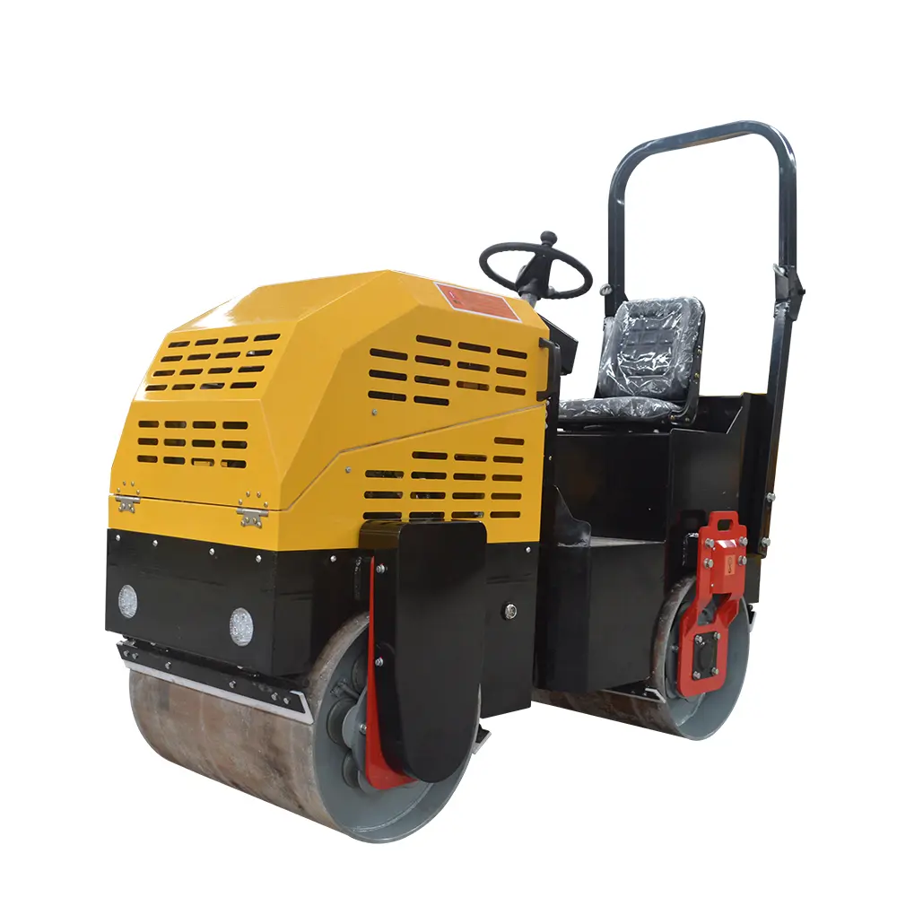 2 Tons 2000kg Weight Small Size Tandem Diesel Asphalt Vibratory Road Roller Compactor for Sale