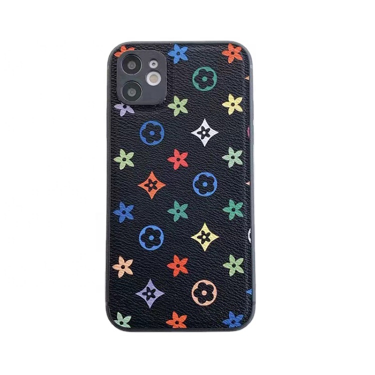 New Fashion Girls Luxury brand Shockproof Hybrid Leather Neck Chain Strap Rope Case For iPhone 11 12 13 Pro Max
