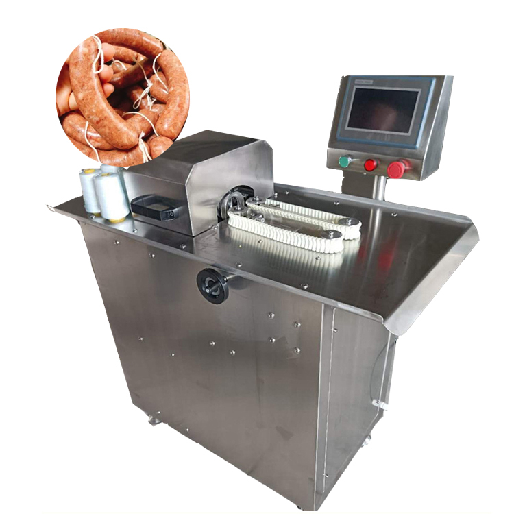 Sausage Tying Machine Pairing Winding Hot Dog Button Maker Hot Dog Tying Tool Wire Binding Machine for Ham Sausages Kitchen