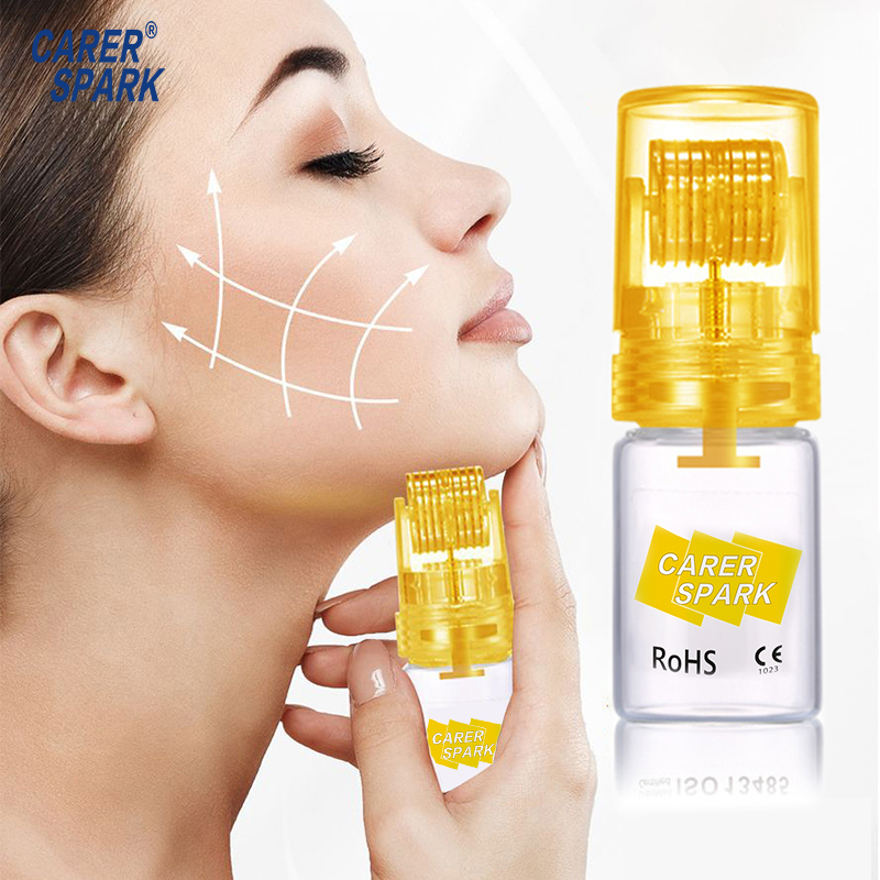 Сыворотка для мезотерапии Hydraroller 192 Derma, аппликатор для тонкого касания, ролик для мезотерапии с золотым штампом, дермаролеры для мезотерапии