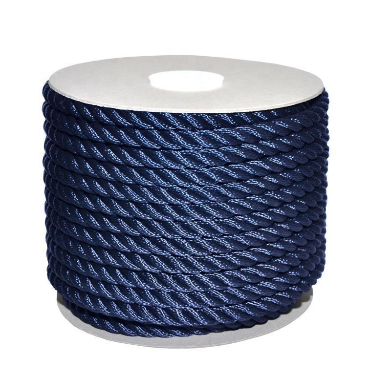 8 mm Sisal natural hemp twisted rope in coil for decoration