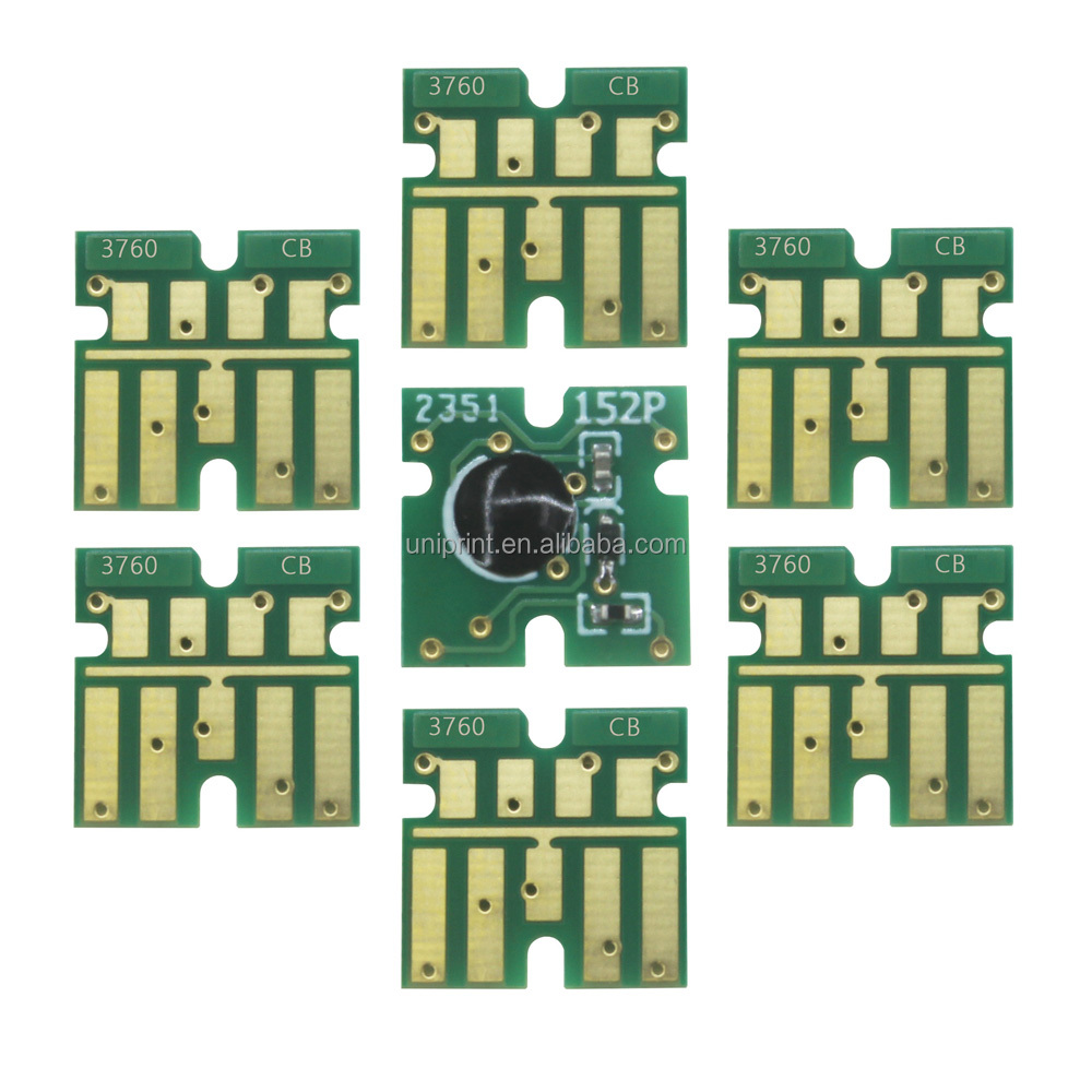 10pcs T376020 Chip Compatible For Epson PM525 PM-525 Single Use Chip for Epson T376 Ink Cartridge One Time Chip