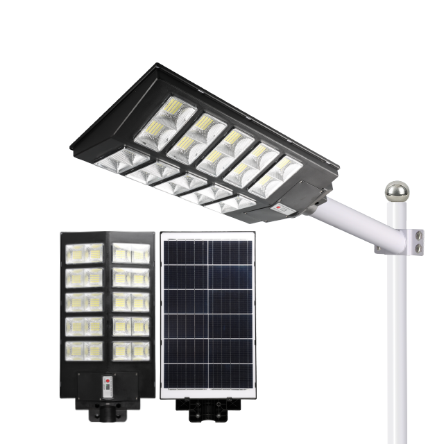 motion sensor outdoor garden street waterproof IP65 100w 200w 300w all in one led solar light