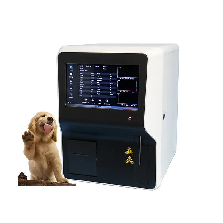 Veterinary Portable Hematology Analyzer Vet Hematology Analyzer 3-part Veterinary Blood Chemistry Analyzer
