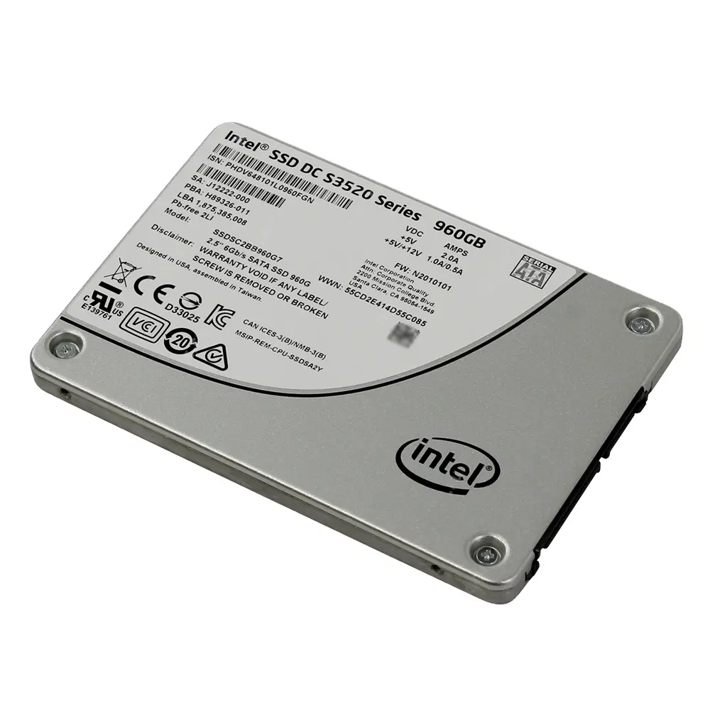S3520 960G SSDSC2BB960G701 2.5'' SATA Solid State Drives