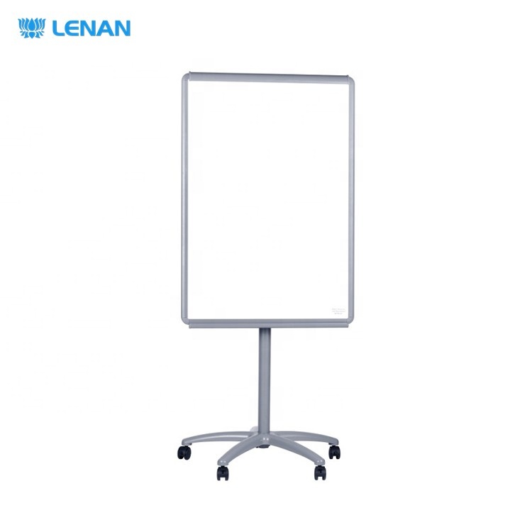 Aluminum Frame Office Mobile Flip Chart Writing Board Magnetic White Board With Stand Price