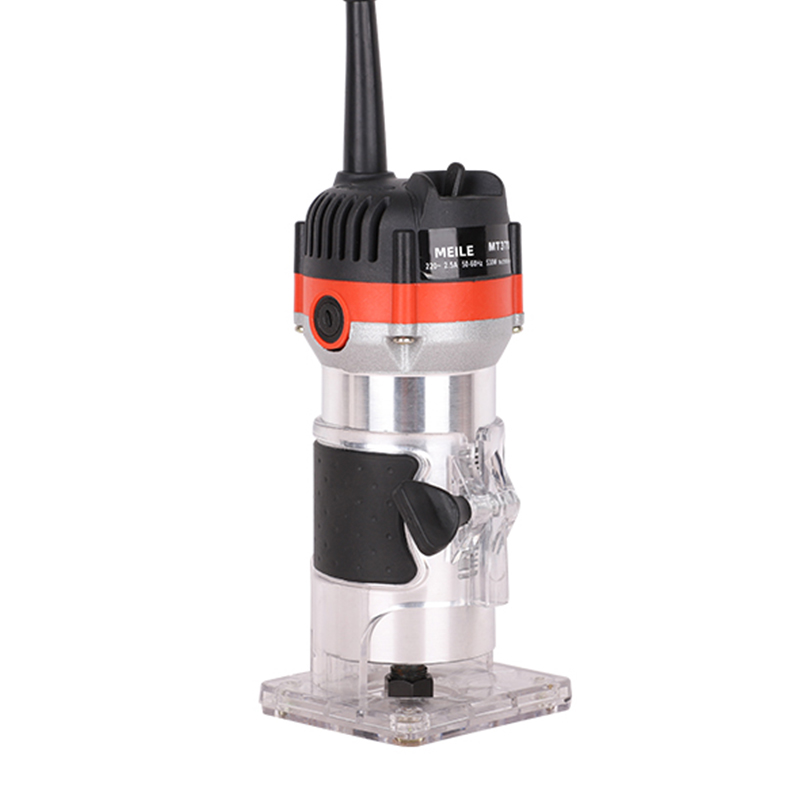 Power Tools Electric Wood Trimmer 600W Working Electric Wood Trimmer Depth Adjustment Knob One Machine For Multiple Uses