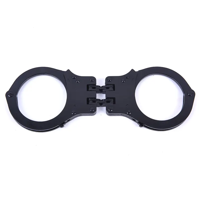 Excellent material  tactical black stainless steel handcuffs