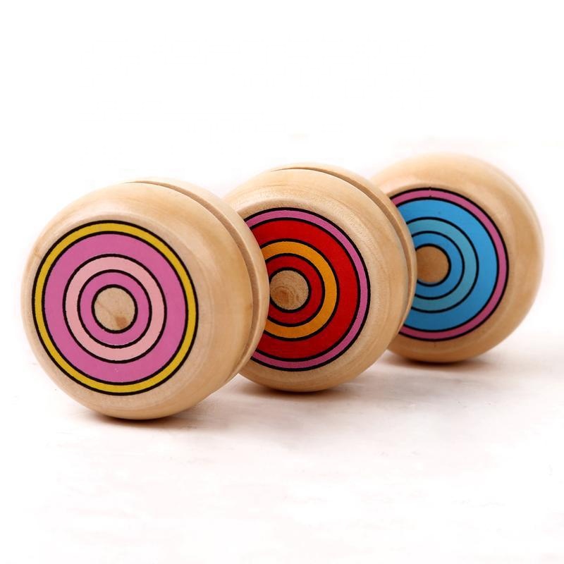 Детские Подарочные волшебные деревянные мячи YOYO Spin профессиональные Классические игрушки Yo для детей