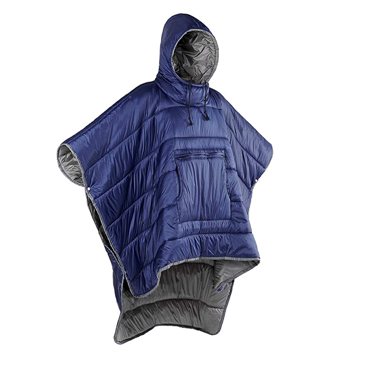 Outdoor Wearable Cloak Sleeping Bag Winter Plus Quilt Lazy Sleeping Bag Nylon Waterproof Sleeping Bag