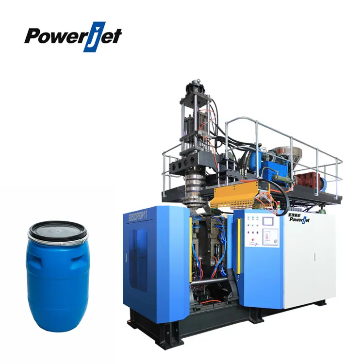Powerjet Single Station Molding Large Volume Plastic Water Tank PP PE Extrusion Blow Moulding Machine Price