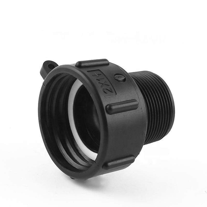 Coupling PP Ibc Adapter S60X6 FEMALE x 2" MALE BSP/NPT ibc tank adapter hose connector fitting