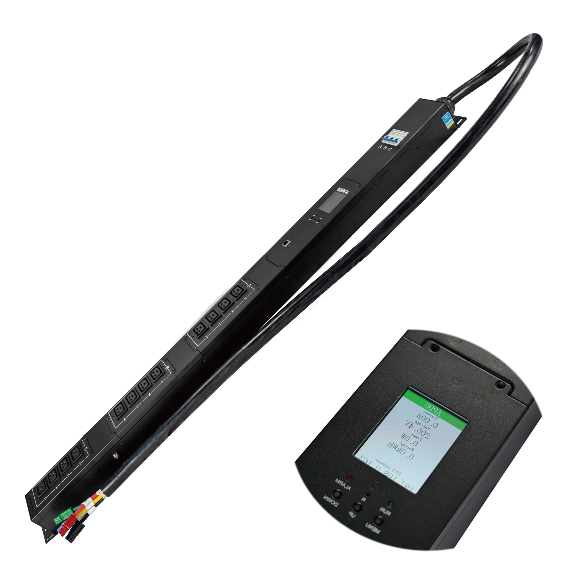 Счетчик IEC C19, 380 В, 415 В, 480 А, 90 кВт
