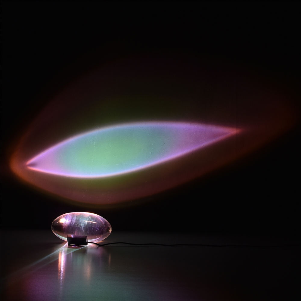 5W Eye Shape Crystal Light crystal raspberry green tea drink mix chanderlier lights and crystals desk light