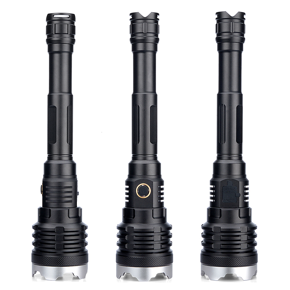 XHP110 XHP160 новый мощный светодиодный фонарик, мощные фонарики, масштабируемый фонарик дальнего действия