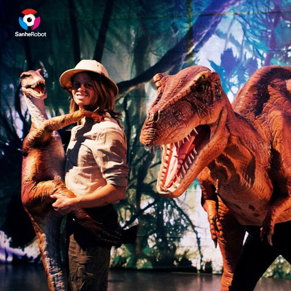 Dinosaur Mascot Costume Life Size for Children Park