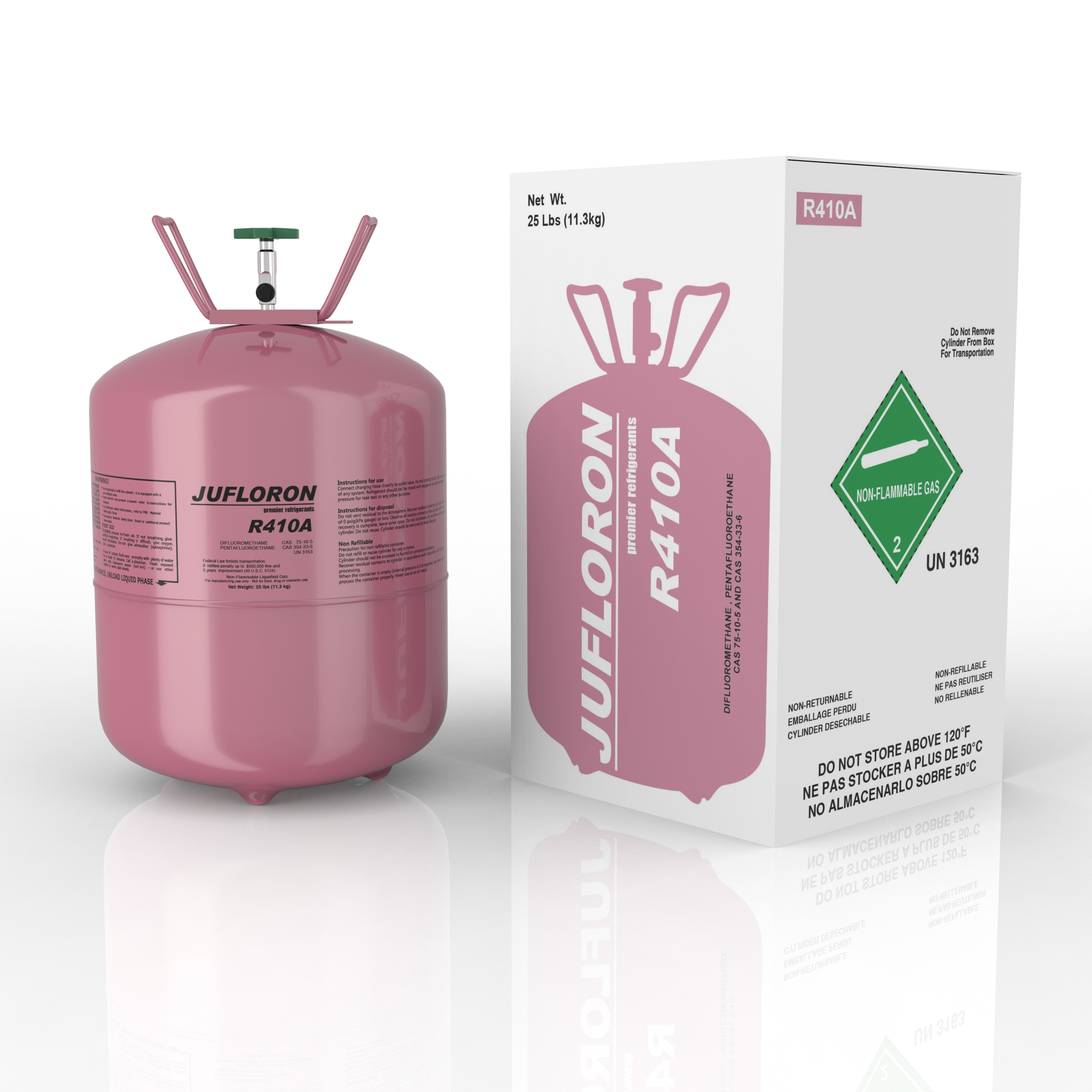Хладагента 410a JUFLORON-R410A 11,3 кг хладоагент газа