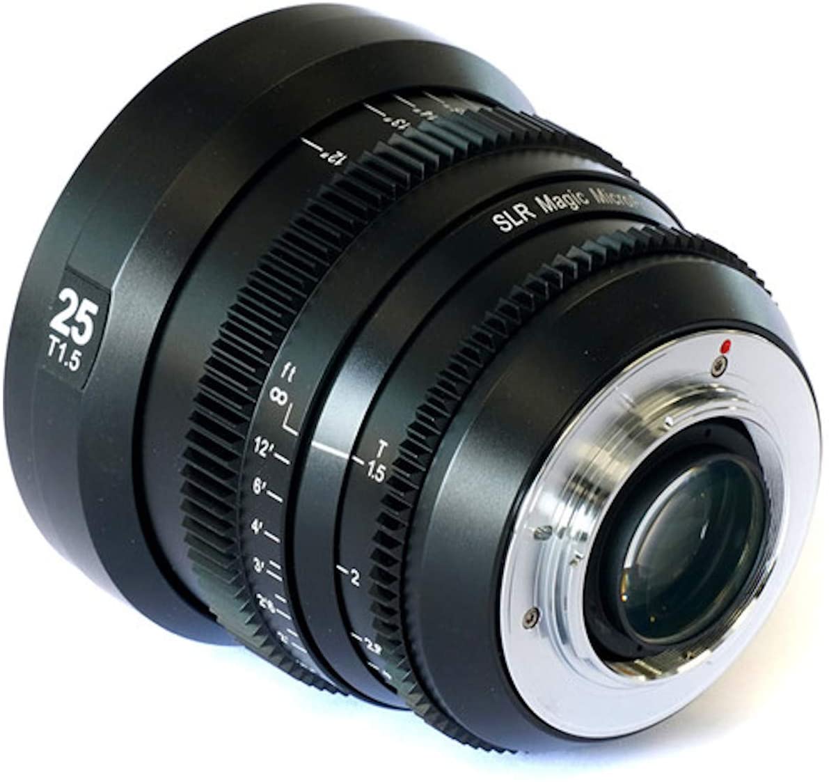 full frame SLR Magic MicroPrime Cine 25mm T1.5 E&X Mount