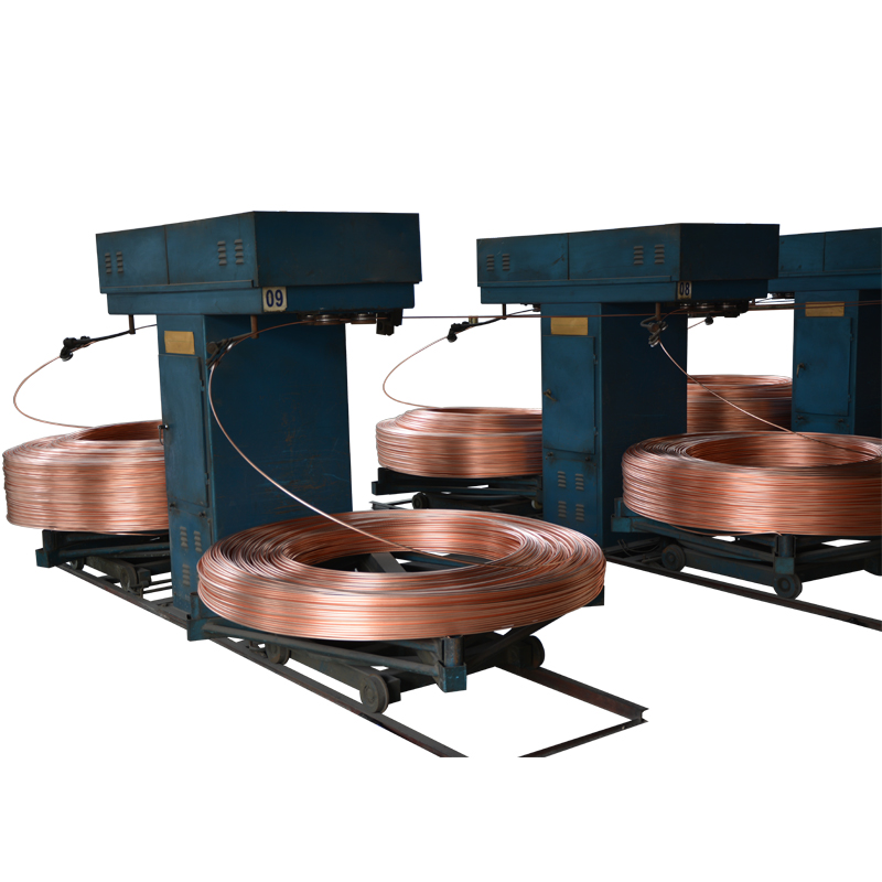 oxygen free copper Upward continuous casting machine copper tube die casting machine