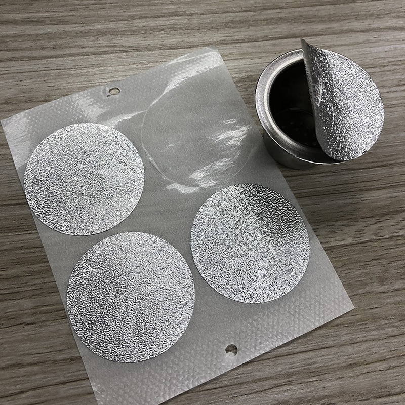 Самоклеящаяся фольгированная Крышка для кофейных капсул nespresso, оптом