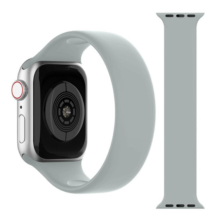 For 2021 compatible custom 38 40 42 44 mm rubber wrist iwatch bracelet apple watch bands 6 series