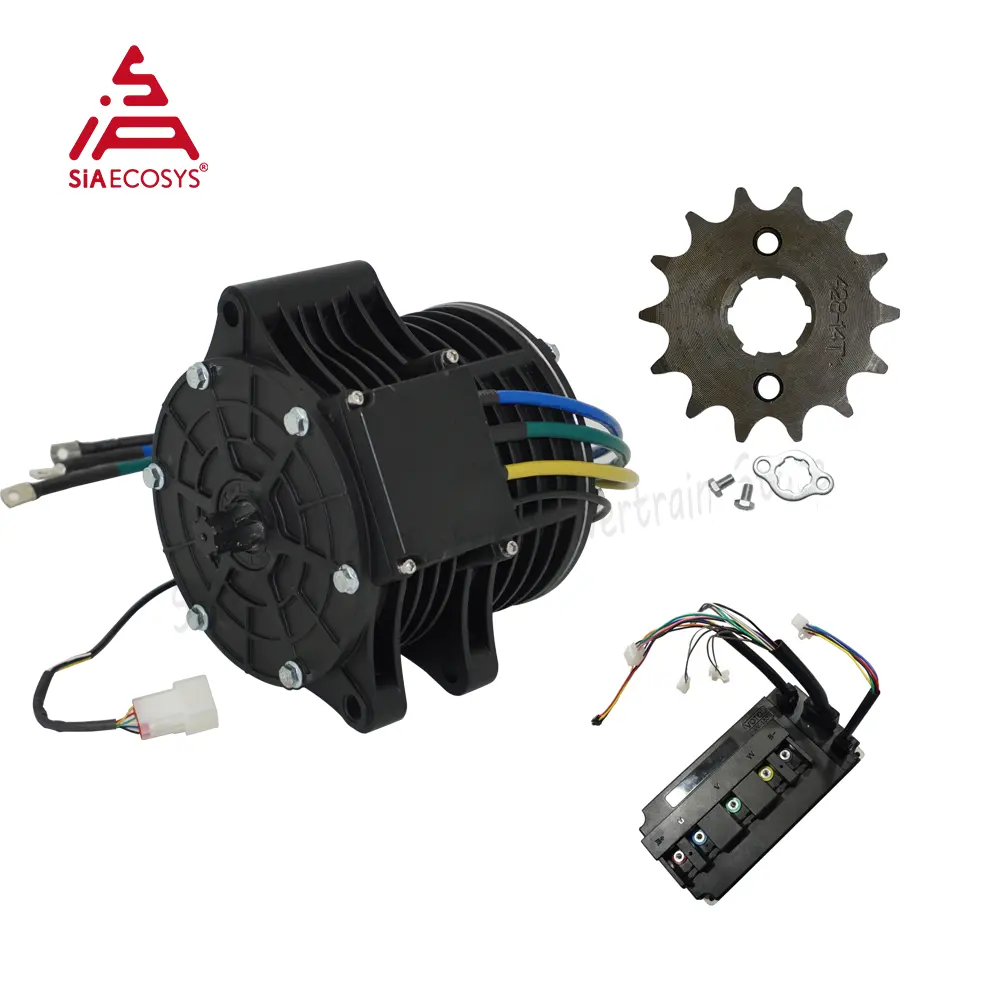 QS138 70H 3000W V1/V2 новая версия средней ведущей звездочки двигателя 428 и контроллер EM150SP для электрического мотоцикла