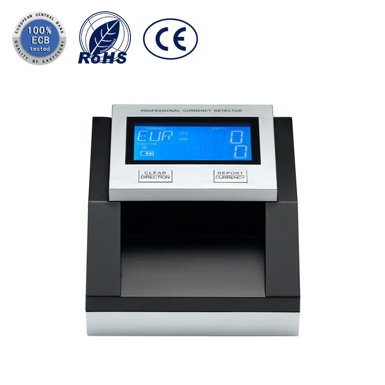 Money Counter Easycount Technology Bill Money Detector Counter With UV/MG/IR/IM Detection