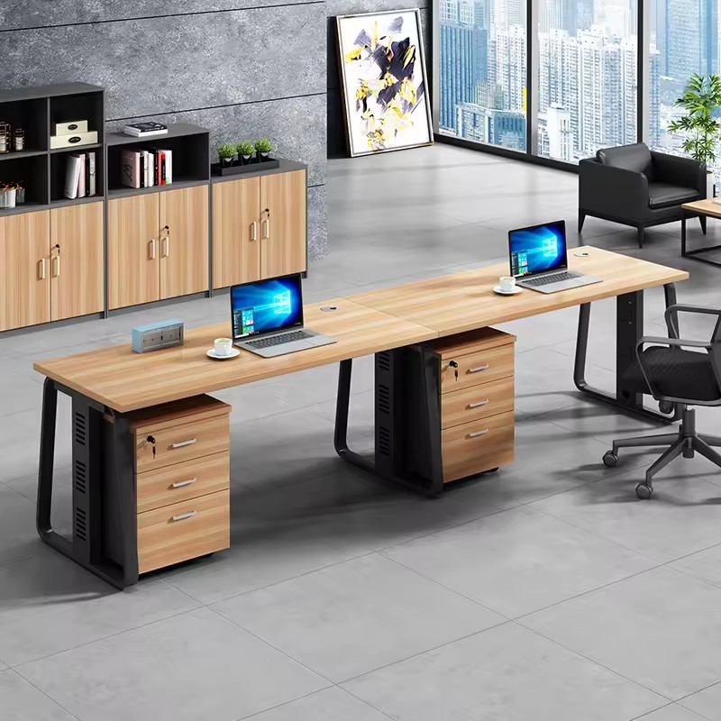 Office Staff 2 46 Workstation Desks Desk Open Workstation Staff Desk Work Cards