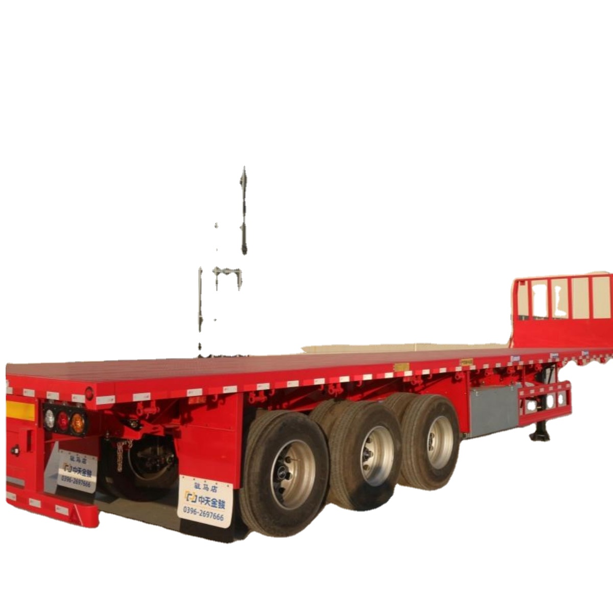 BESTRADE 30 40 50 тонн 2 3 4 оси платформенный полуприцеп для грузовика 48 футов 40 футов 20 футов платформенный трейлер для продажи
