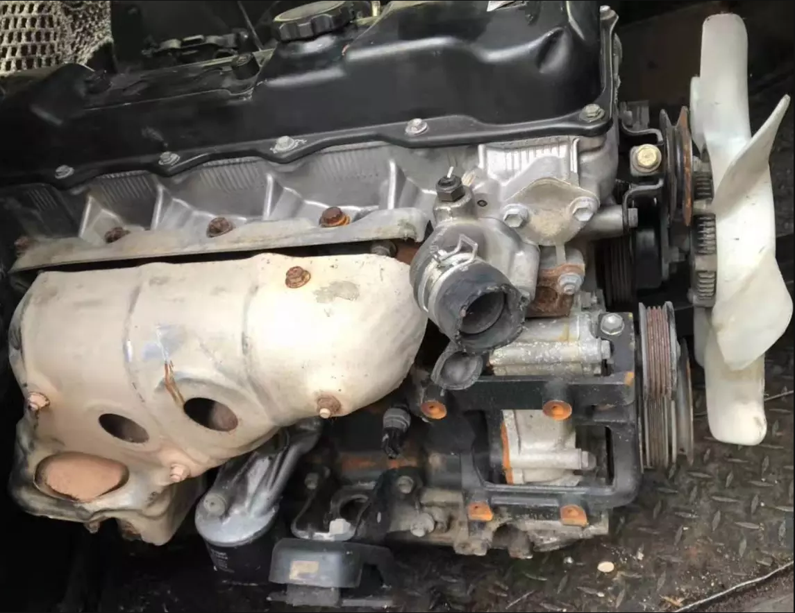 2.4L 2RZ Подержанный двигатель из Японии для hiace Mini bus old Prado