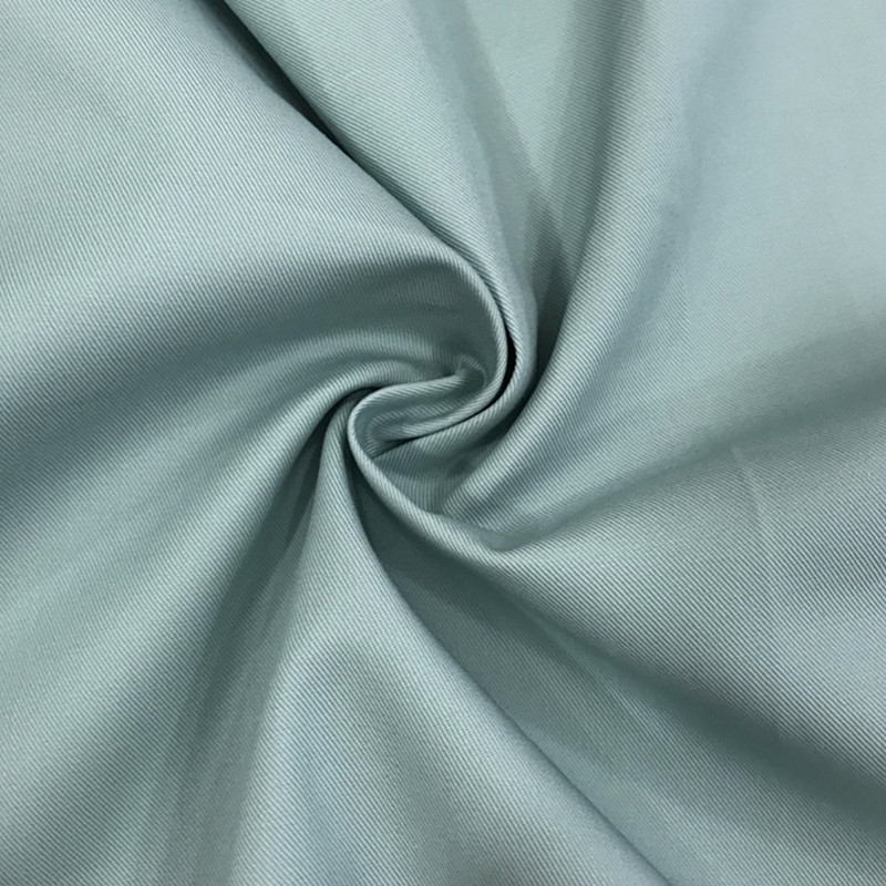 Tencel cotton cavalry diagonal blended twill woven fabric, fashion windbreaker jacket trousers apparel fabric//