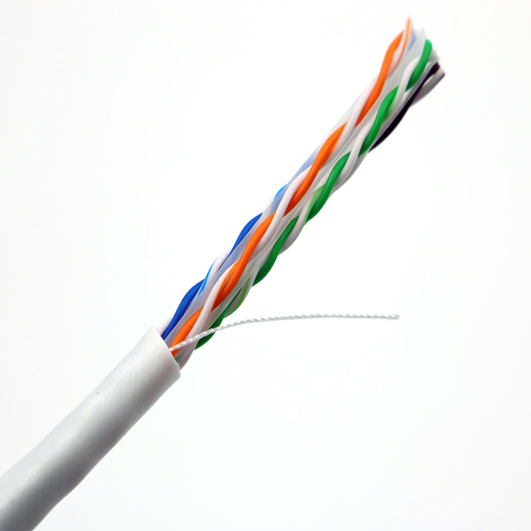 Профессиональный кабель маркировки 305M сетевой кабель UTP Cat 6 кабель 3 м cat6 кабель рулон 4 пар белого цвета 1000Ft для охранного наблюдения 300 м