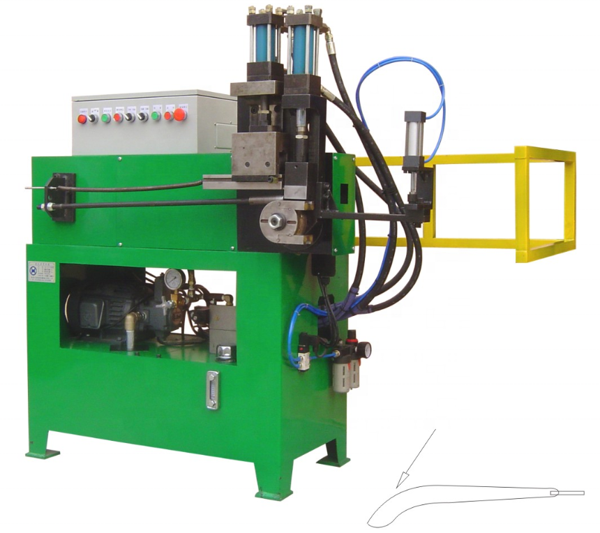 Front Fork Shoulder Bending Machine