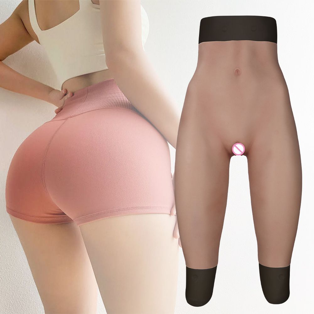 Drag Queen Vagina Sissy Underwear Shemale silicone Pussy Transgender Panties Fake Pussy Costume For Cosplay Crossdress