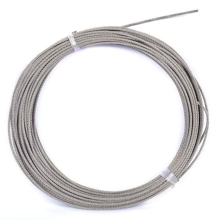 304 7x7 stainless steel wire rope 316 mesh stainless steel rope