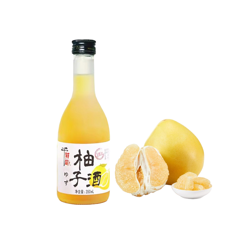 350Ml Alocohol Fruit Wine Alcoholic Beverages Pomelo Wine For Restaurants