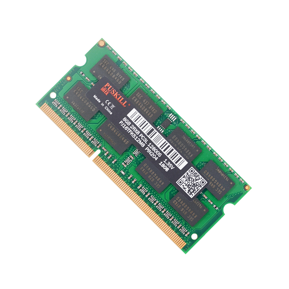 Оптовая продажа с фабрики PUSKILL/OEM ddr3L 8gb pc3 1600 / 12800 ram sodimm ram поставщик