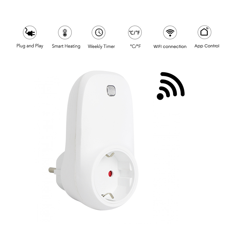 Wi-Fi smart plug термостат приложение управления