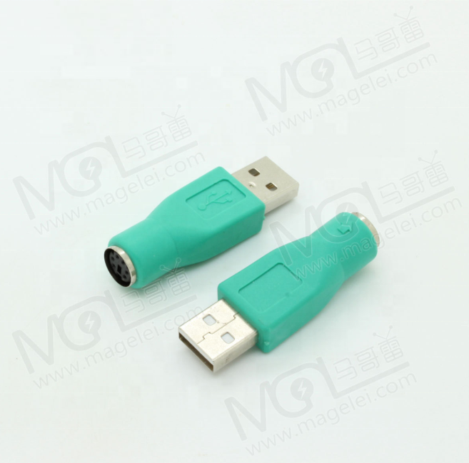 Заводская OEM Цена USB2.0 мужчина к PS2 Женский адаптер конвертер