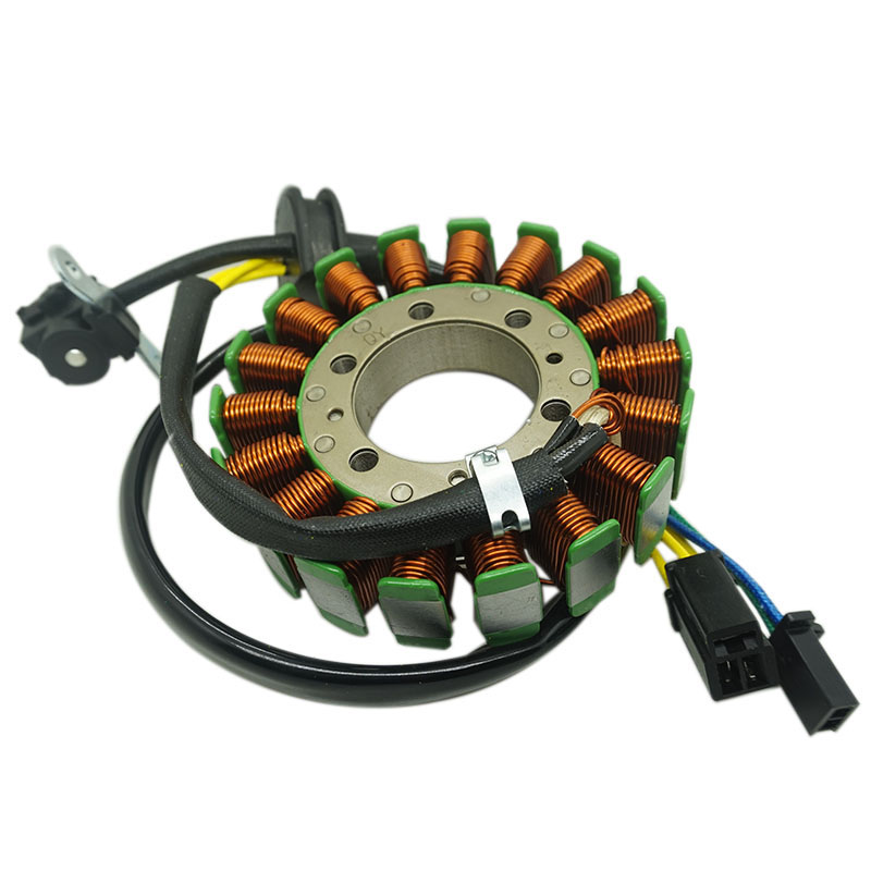 Motorcycle generator magneto stator coil for SUZUKI AN250 AN 250 400 AN400 250cc 400cc 18 pole stator coil