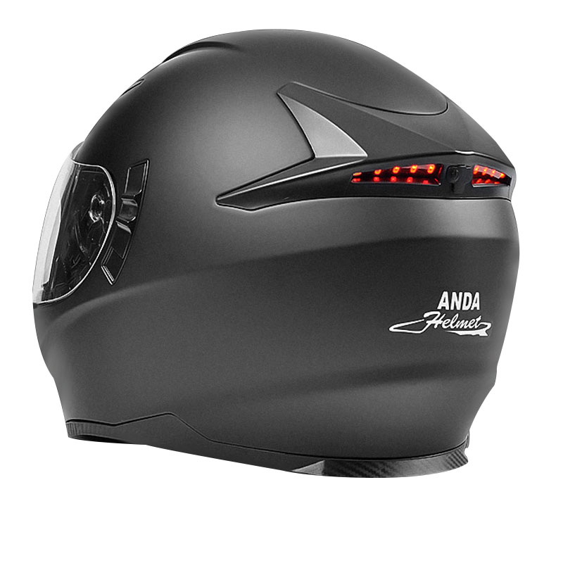 ABS LED Light Classic Full Face Modular Motorcycle Helmet