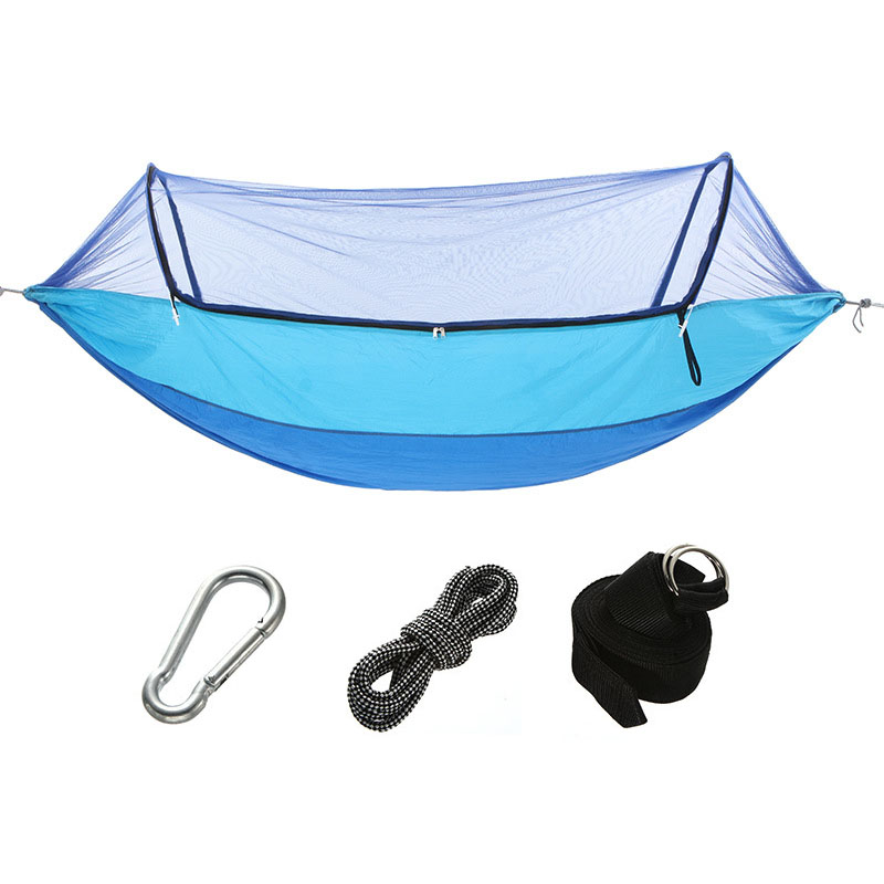 Hot Sale Camping Hammock Net Folding Outdoors Hammock With Mosquito Net