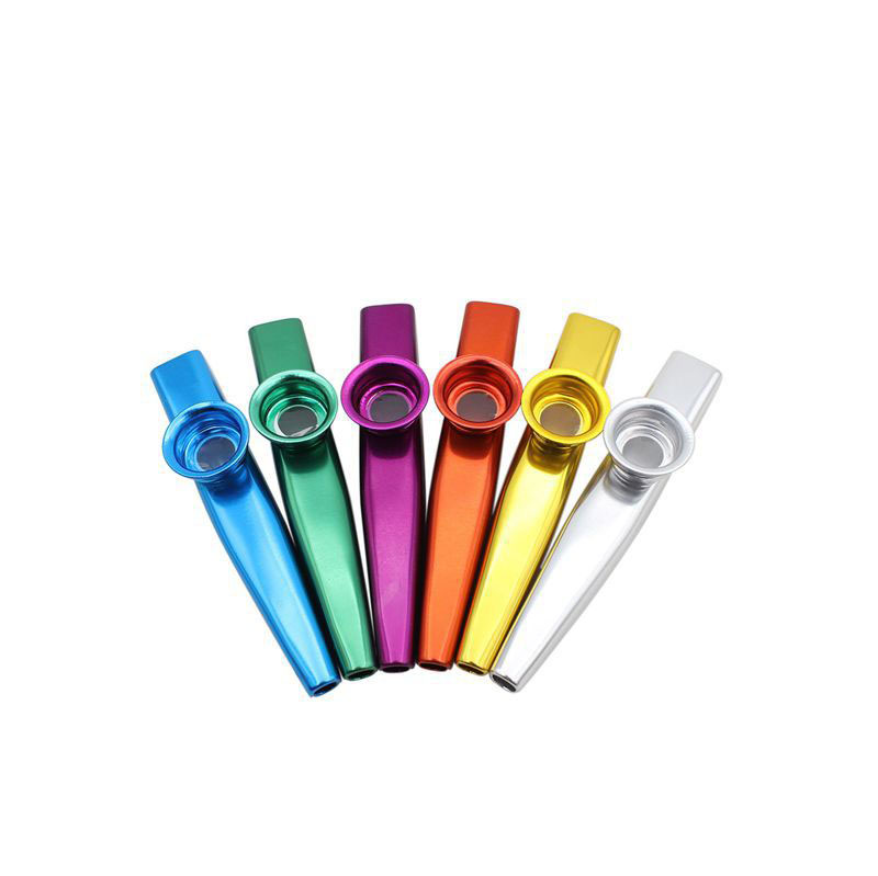 Музыкальный инструмент Kazoo на заказ, Лидер продаж, музыкальная игрушка Kazoo, сверхлегкие металлические музыкальные инструменты Kazoo