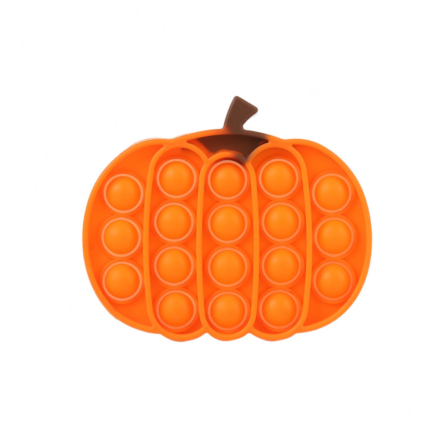 New Product Halloween pumpkin Simple Stress Push bubble Fidget sensory toy