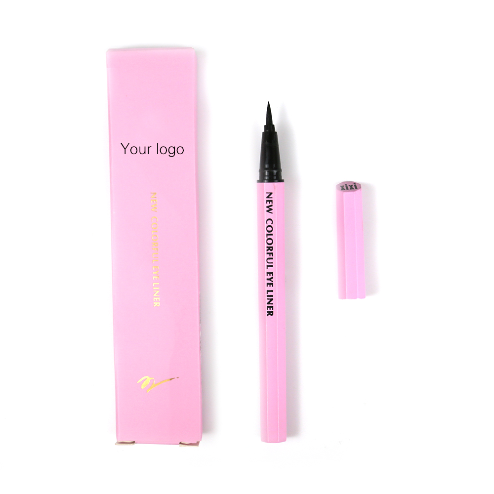 Wholesale eye beauty colored eyeliner self adhesive magic eyeliner pens