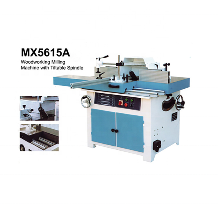 Vertical Single-axis Milling Wood Woodworking Spindle Shaper Moulding Machine