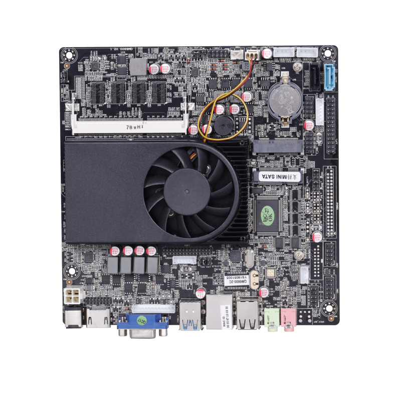 Intel Mini ITX mainboard QM6600 2nd 3rd Generation core i3 i5 i7 988B pin motherboard with MINI PCIE expansion slot