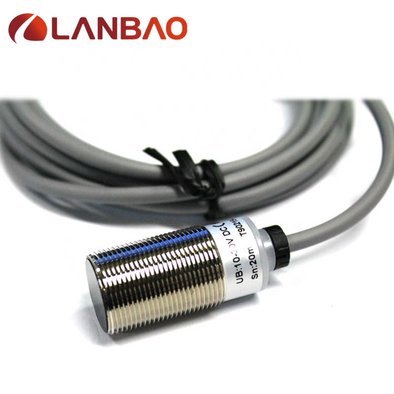 2020 Новый фотоэлектрический датчик Lanbao 30 В постоянного тока 3 м расстояние обнаружения Бесконтактный переключатель 18 мм цилиндрическое крепление с резьбой