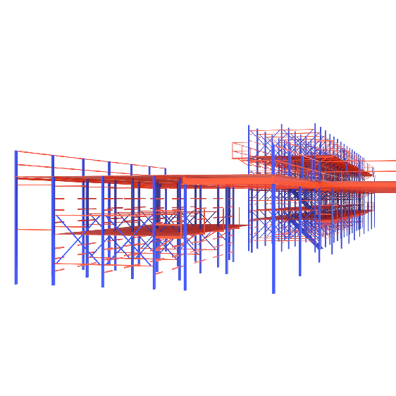 Combined Medium-sized Warehouse Load-bearing 200kg Storage Shelves