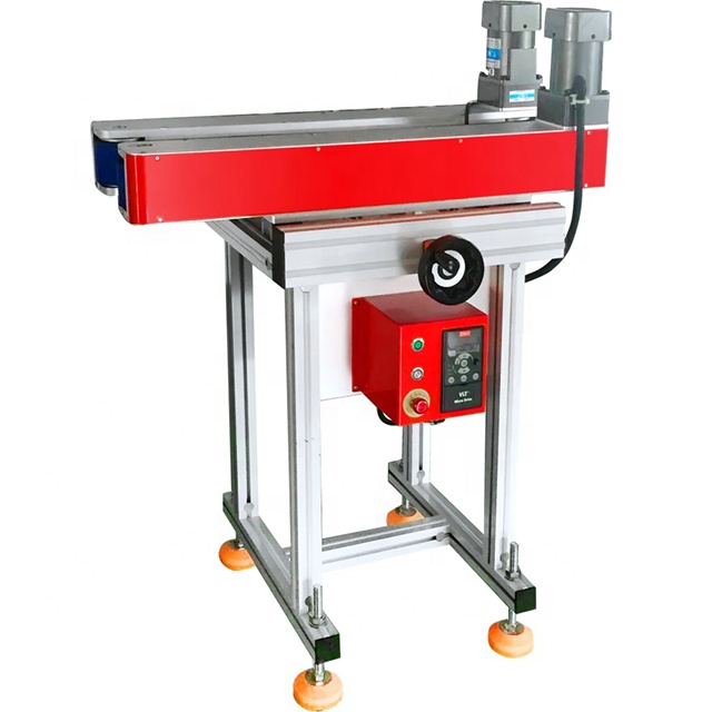 Conveyor belt for ink jet printer, Bottle Clamping Conveyor